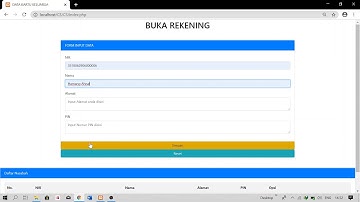 tugas uas (membuat crud php & mysql + bootstrap)