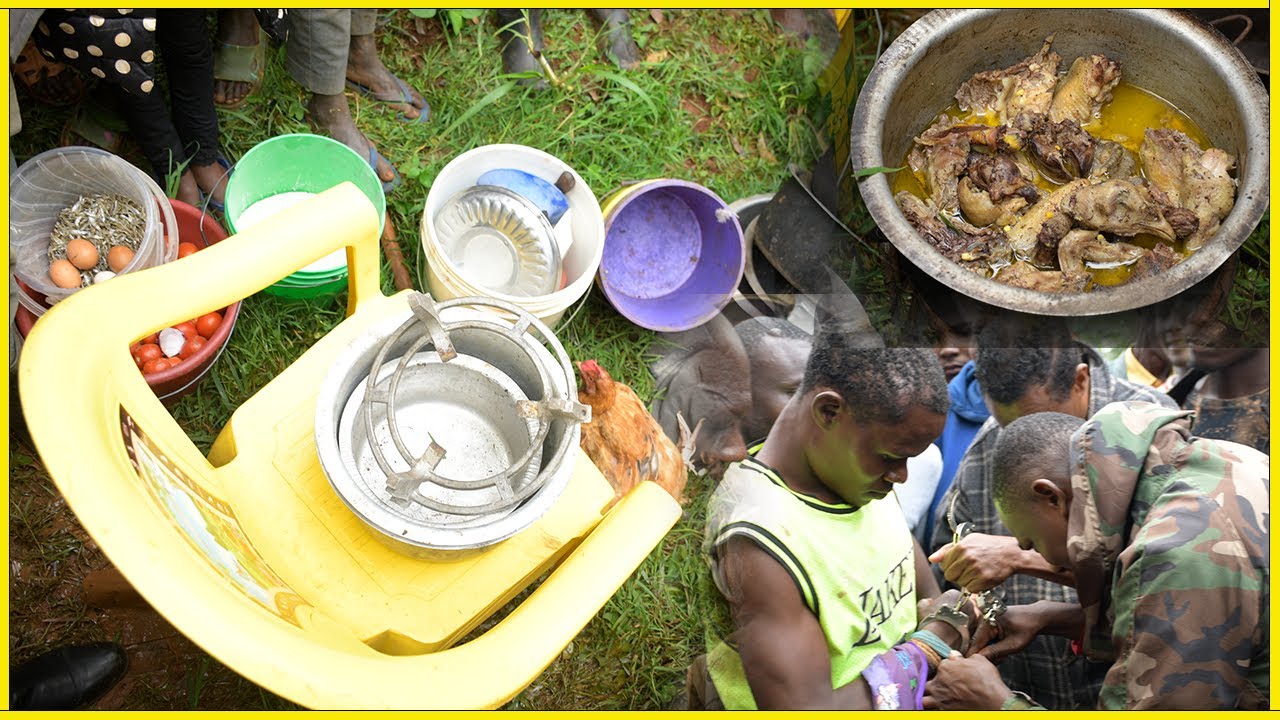 Kisii: Angry Villagers arrest thieves while cooking stolen chicken