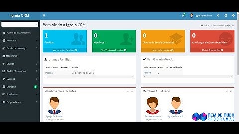 Instalação do Script Administração Igrejas Em Php Mysql Código Completo