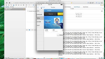 Project Template - Social Hub iOS App Template  v1.0