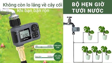 Bộ KIT Tưới Nhỏ Giọt Ban Công Sân Thượng Vườn Tường Teco Delta Spike