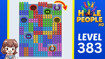Hole People Level 383 Solution Walkthrough