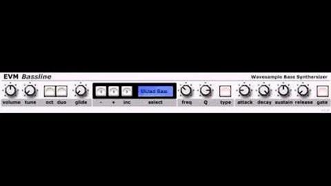 EVM Bassline VST
