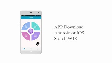 KERUI W18 wifi&gsm home alarm system installation guide