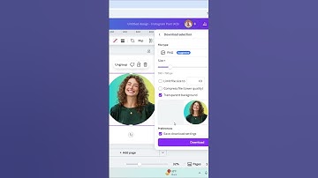 create 3D profile picture in Canva #graphicdesign #tutorial #canva #canvatips