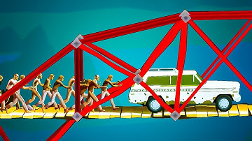 Building BRIDGES to Survive the Zombie Apocalypse in Bridge Constructor: The Walking Dead