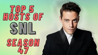 TOP 5 Hosts of SNL! Season 47 not all of it :) #SNL #NBC #SaturdayNightLive