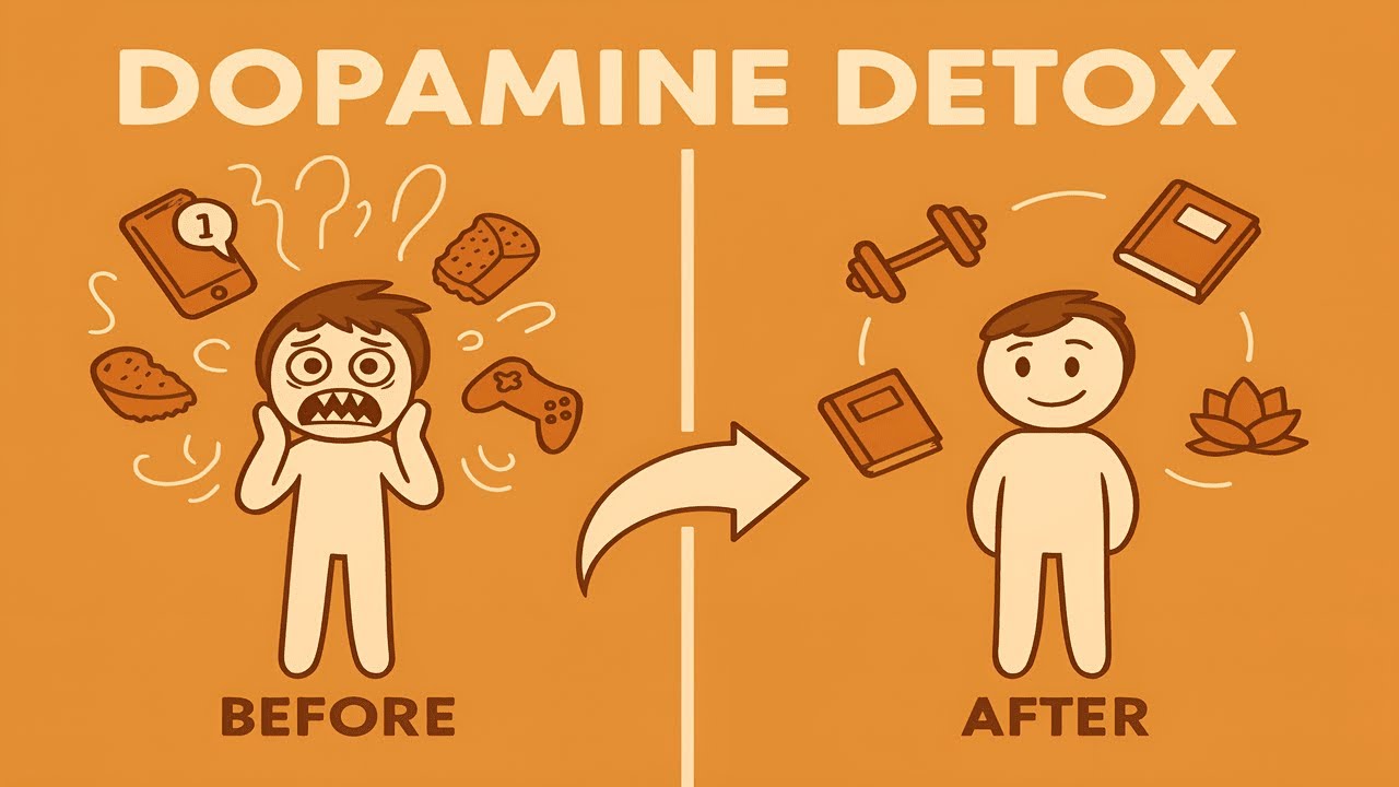 How To Rewire Your Brain to Enjoy Life (Dopamine Detox Explained) - YouTube