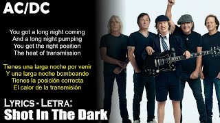 AC/DC - Shot In The Dark (Lyrics Spanish-English) (Español-Inglés)