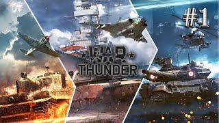 Танки ваншотят, самолеты-камикадзэ, корабли тонут #1 ► War Thunder