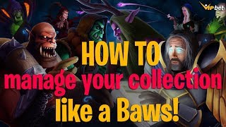 Managing Your Collection In Hearthstone!
