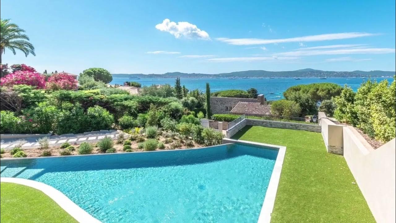 Modern Sea View Property For Sale in SainteMaxime France YouTube