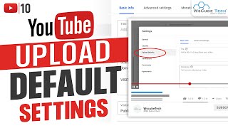 YouTube Upload Default Settings: Set Description, Tags & More by Default screenshot 3