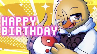 お誕生日パフェ＆アイスを食べながら自分で自分のお誕生日を祝う配信です【雑談枠】