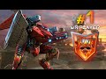 The 1 wr player in the world king of legend league  elite war robots duo gameplay