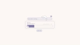 cute 'purple' aesthetic Intro & Outro templates (with kitty) | FREE FOR USE