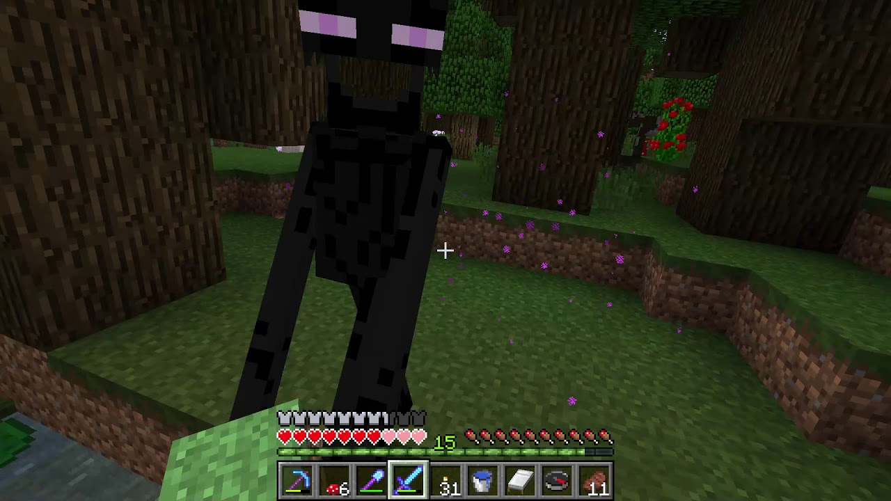 How to Kill the Enderman - Minecraft - YouTube