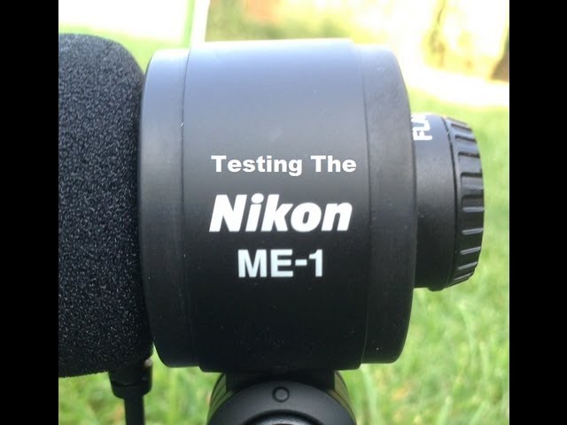 Nikon ME-1 Microphone - YouTube