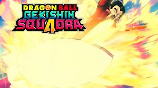 BULMA! PREPARE THE BLUTZ WAVES!!! | SSJ4 VEGETA GAMEPLAY! | DRAGON BALL GEKISHIN SQUADRA!
