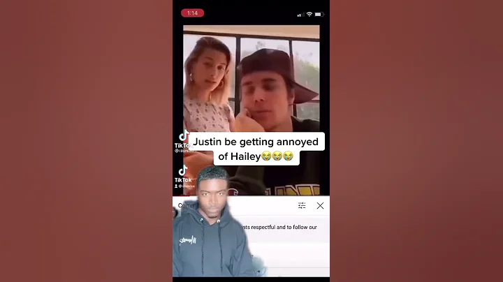 Justin tell Hailey to stop touching him in general 🧐