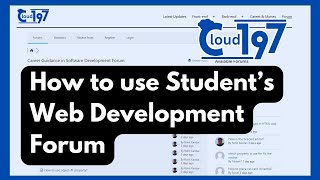Cloud197 Students Forum - Ask Your Doubts & Make Discussion