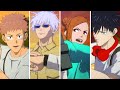 ANIME ENDING 1 OUTFITS ALL ULTIMATES 💠 JUJUTSU KAISEN CURSED CLASH