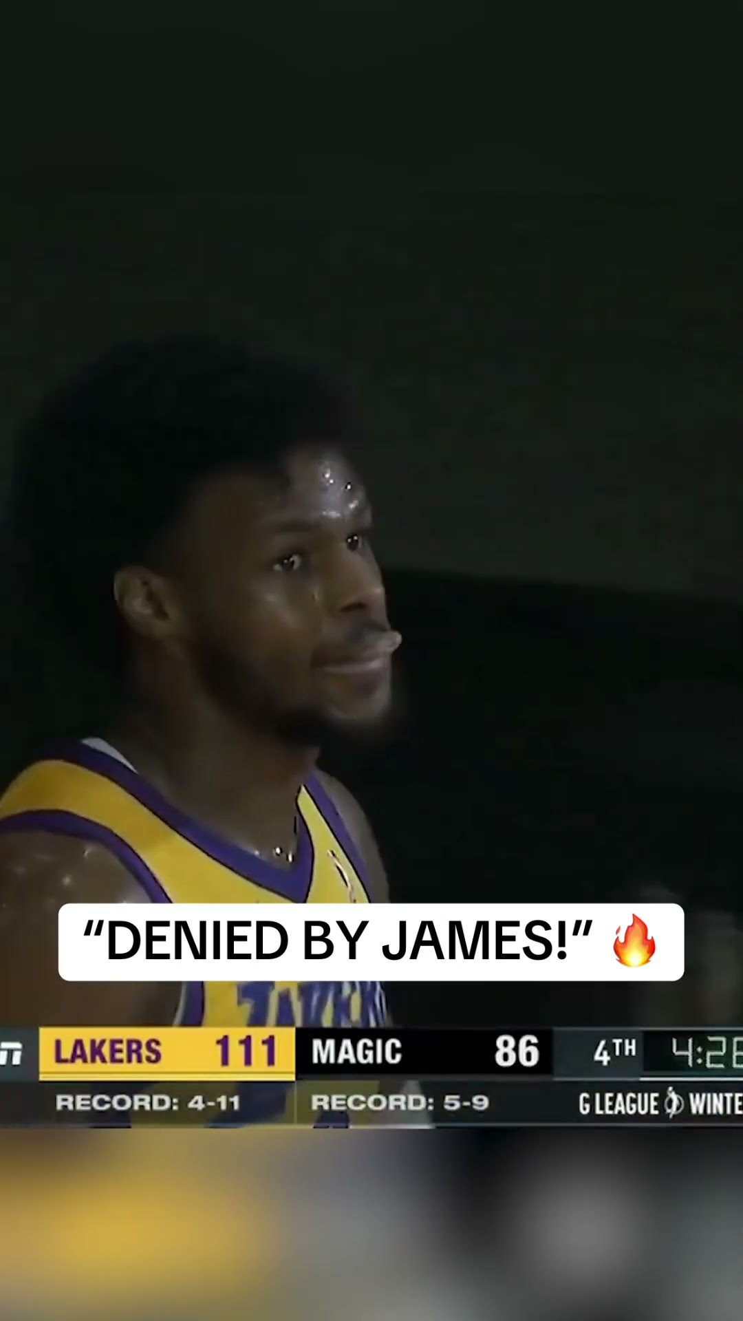 BRONNY WITH THE BLOCK ?