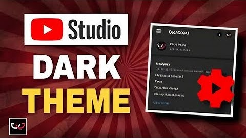 Enable DARK MODE on YouTube Studio in 2024! Easy Tutorial!
