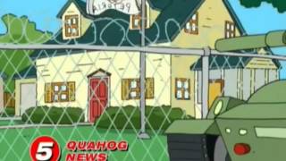 Family Guy - Tom Tucker fakes war noises