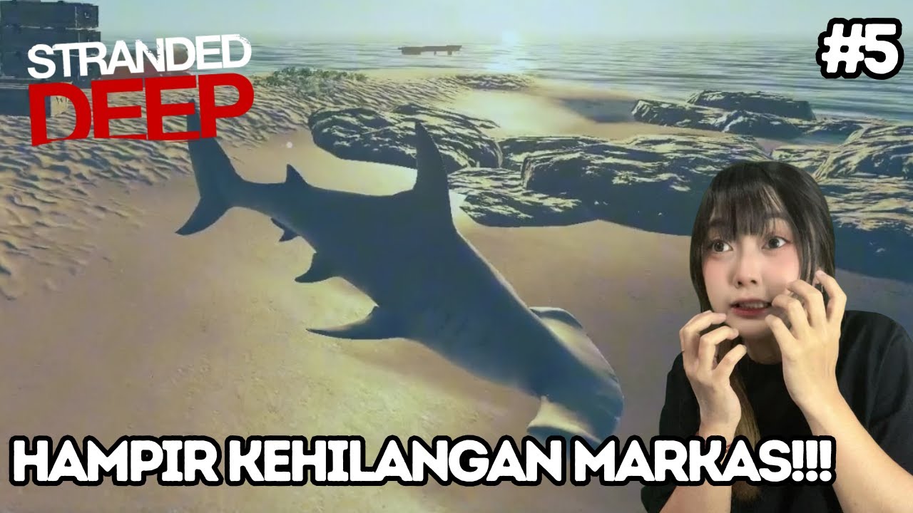 JANGAN NONTON PART INI!!! AKU NYASAR & KEHILANGAN PULAU SENDIRI | Stranded Deep Part 5 Indonesia