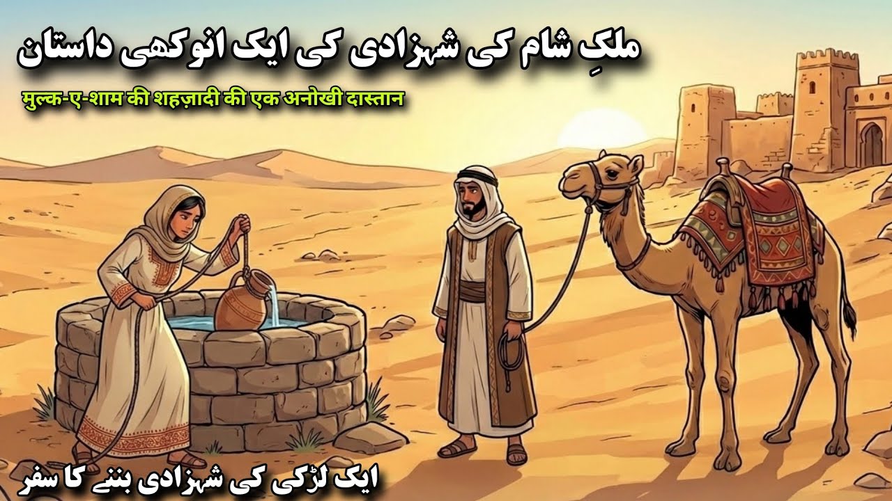 Shahzada Or Mulke Sham Ki Ek Lardki Ki Anokhi Dastaan || Moral Stories in Urdu, Hindi