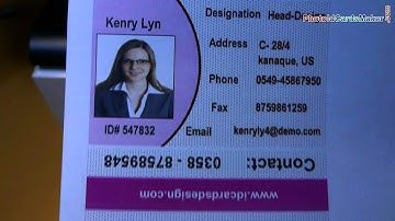 Understand how to design and print ID cards using DRPU ID card design software