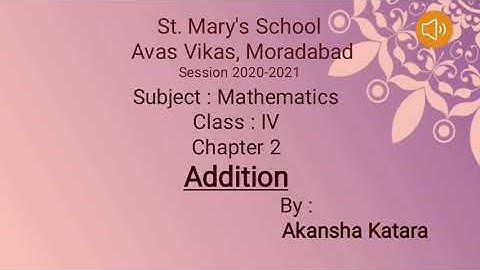 Class 4th Mathematics Chapter 2 Addition Ex. 2.3