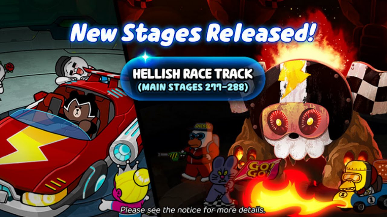 [ LINE Rangers ] HELLISH RACE TRACK ตลุยด่านใหม่ - YouTube