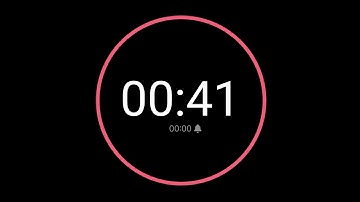 41 Second Countdown Timer / iPhone Timer Style