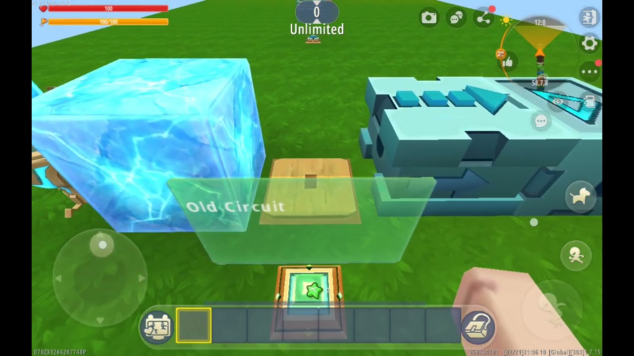 aku akan menerima kenyataan (nostalgia) | MINI WORLD CREATA / BLOCK ART