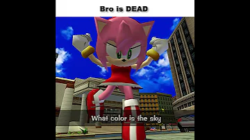 What Color Is The Sky Sonic Memes 