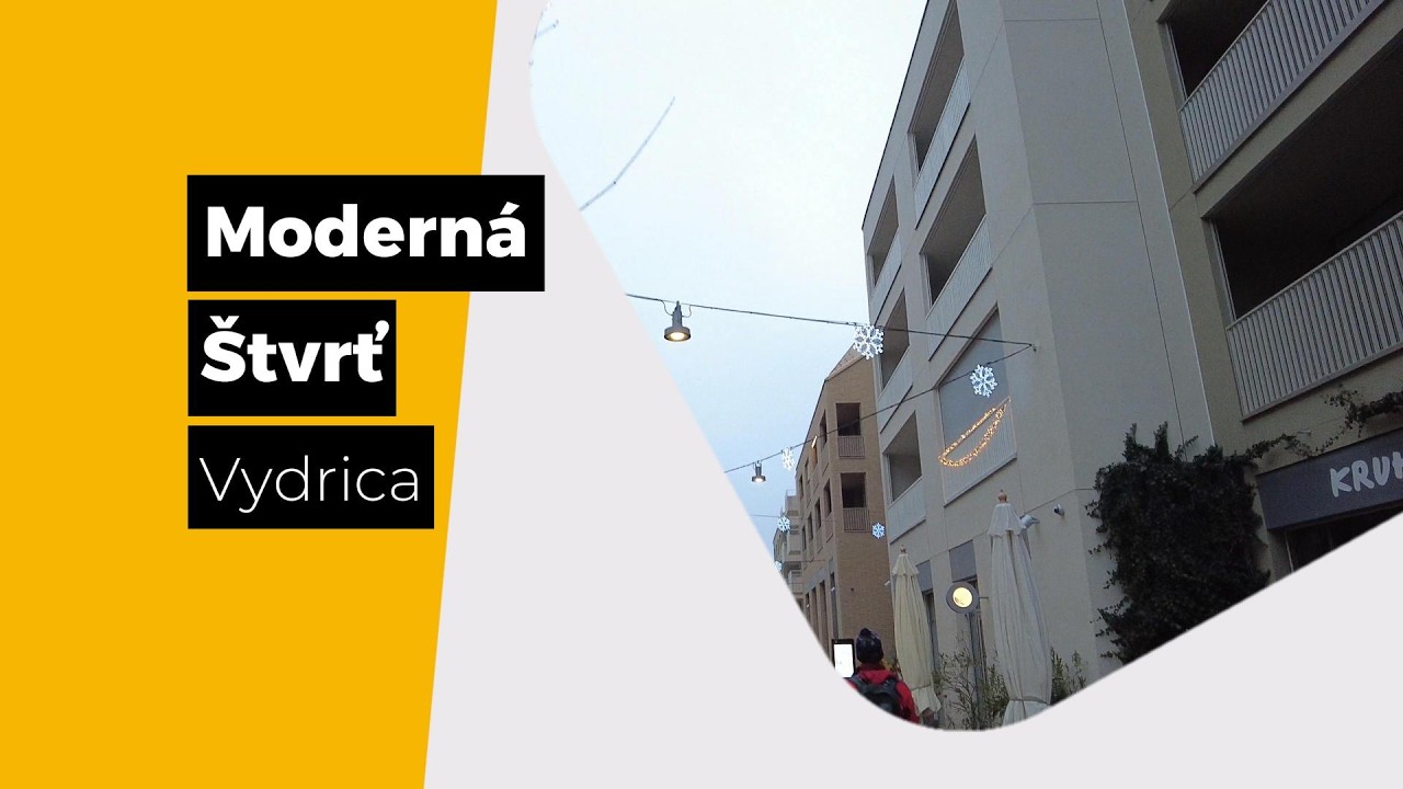 Vydrica pod hradom✈️Moderná štvrť v Bratislave✈️M.T.J. YouTube kanál