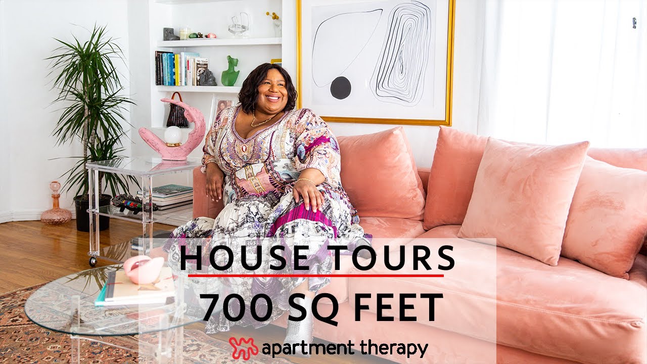 Kellie Brown'S Stylish 700 Sq. Foot L.A. Apartment I House Tours By  Apartment Therapy - Youtube