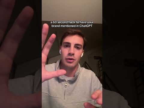 My trick to make any brand be mentioned by ChatGPT