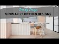 150 Minimalist Kitchen Interior Design Ideas 2022 || Modern Minimalist Home Kitchen Designs