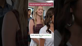 "Yeah, I point out line cutters all the time." #englishlearning #learnenglish #speakconfidentenglish