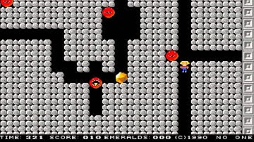 AMIGA EMERALD MINE 12 EMERALDMINE BOULDER DASH BOULDERDASH CLONE EMERALD WEB NET