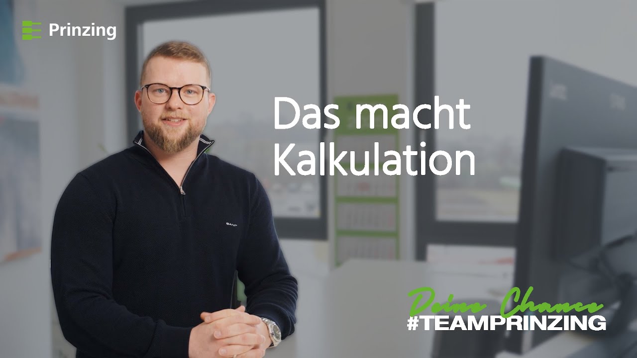 Was macht eigentlich die Kalkulation bei Prinzing? David erklärt's ...
