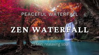 Peaceful Fountains: 20-Minute Serenity of a Tranquil Cascade | Loosening up Harmony Feeling
