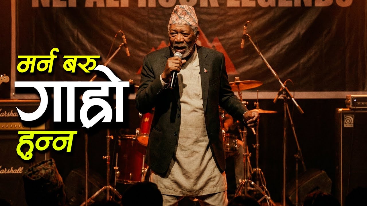 Marna Baru Garho Hunna | मर्न बरु गाह्रो हुन्न | Rock Version | Nepawave AI