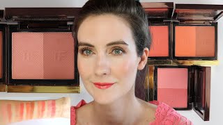 NEW TOM FORD SHADE & ILLUMINATE BLUSHES | 5 SHADES ARM & CHEEK SWATCHES| REVIEW