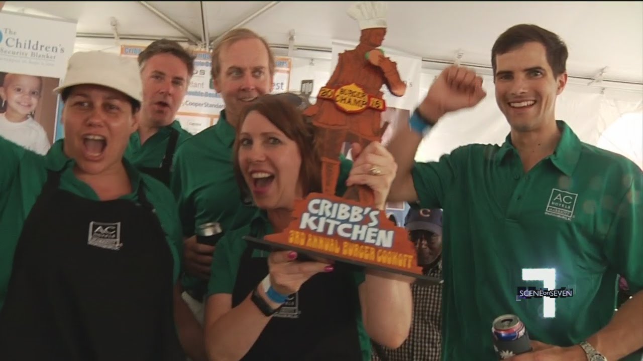 AC Hotels Takes Win at Cribbs Kitchen's Burger Cook Off YouTube