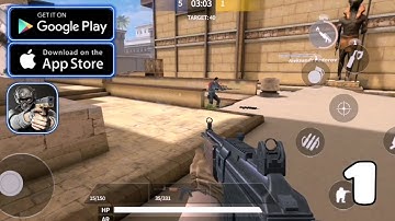 Hazmob: Gun Shooting FPS - Walkthrough Gameplay (Android & IOS) Part 1
