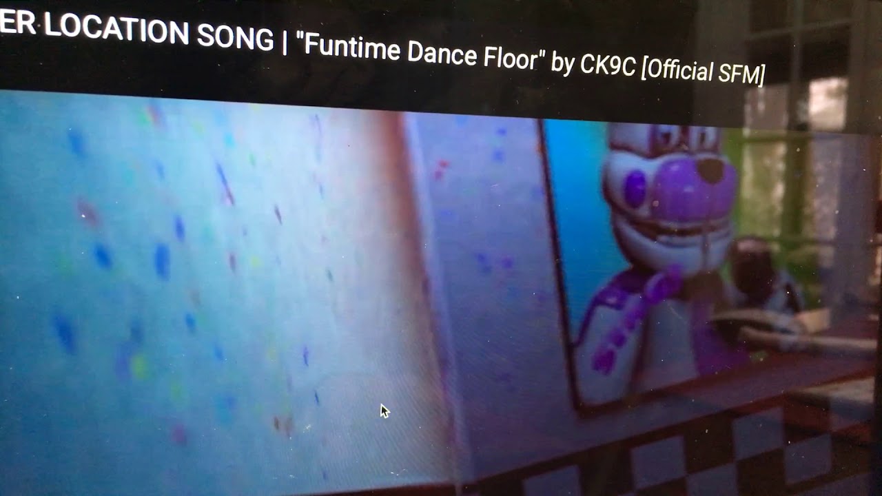 Reacting to Funtime dance floor by CK9C YouTube